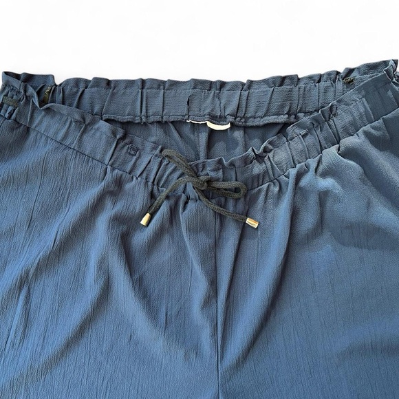 Blue Drawstring Pants - Picture 3 of 5